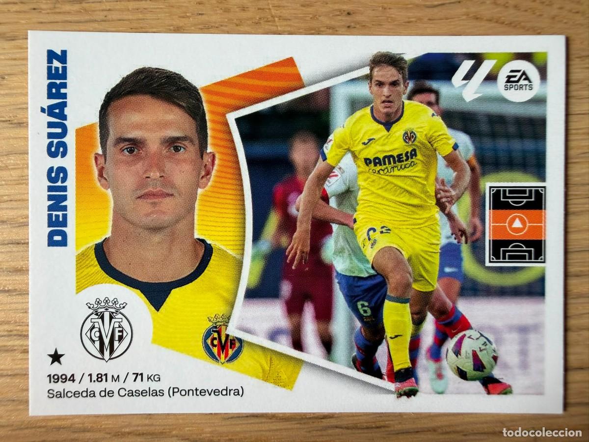 Fu&szlig;ball-Sticker: 13 DENIS SUAREZ VILLARREAL 24 25 2024 2025 LIGA EA SPORTS COLECCIONES ESTE SIN PEGAR STICKER