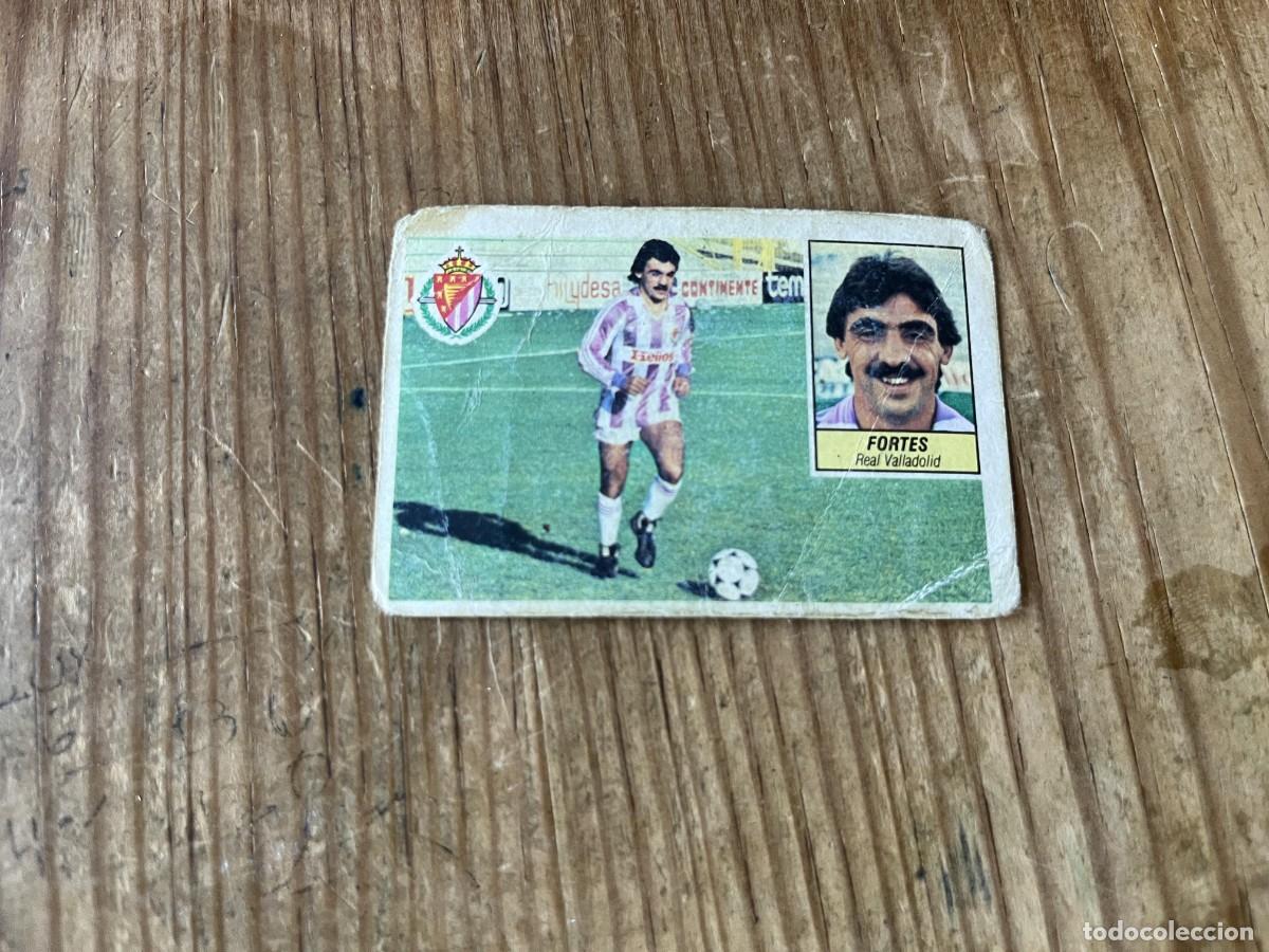 Figurine di Calcio: CROMO SIN PEGAR NUNCA PEGADO ALBUM LIGA ESTE 84 85 1984 1985 REAL VALLADOLID FORTES
