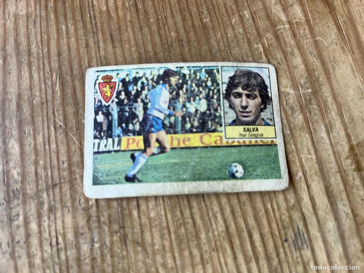 Cromos de Futebol: CROMO SIN PEGAR NUNCA PEGADO ALBUM LIGA ESTE 84 85 1984 1985 REAL ZARAGOZA SALVA
