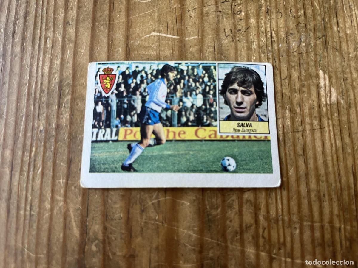 Cromos de Futebol: CROMO SIN PEGAR NUNCA PEGADO ALBUM LIGA ESTE 84 85 1984 1985 REAL ZARAGOZA SALVA