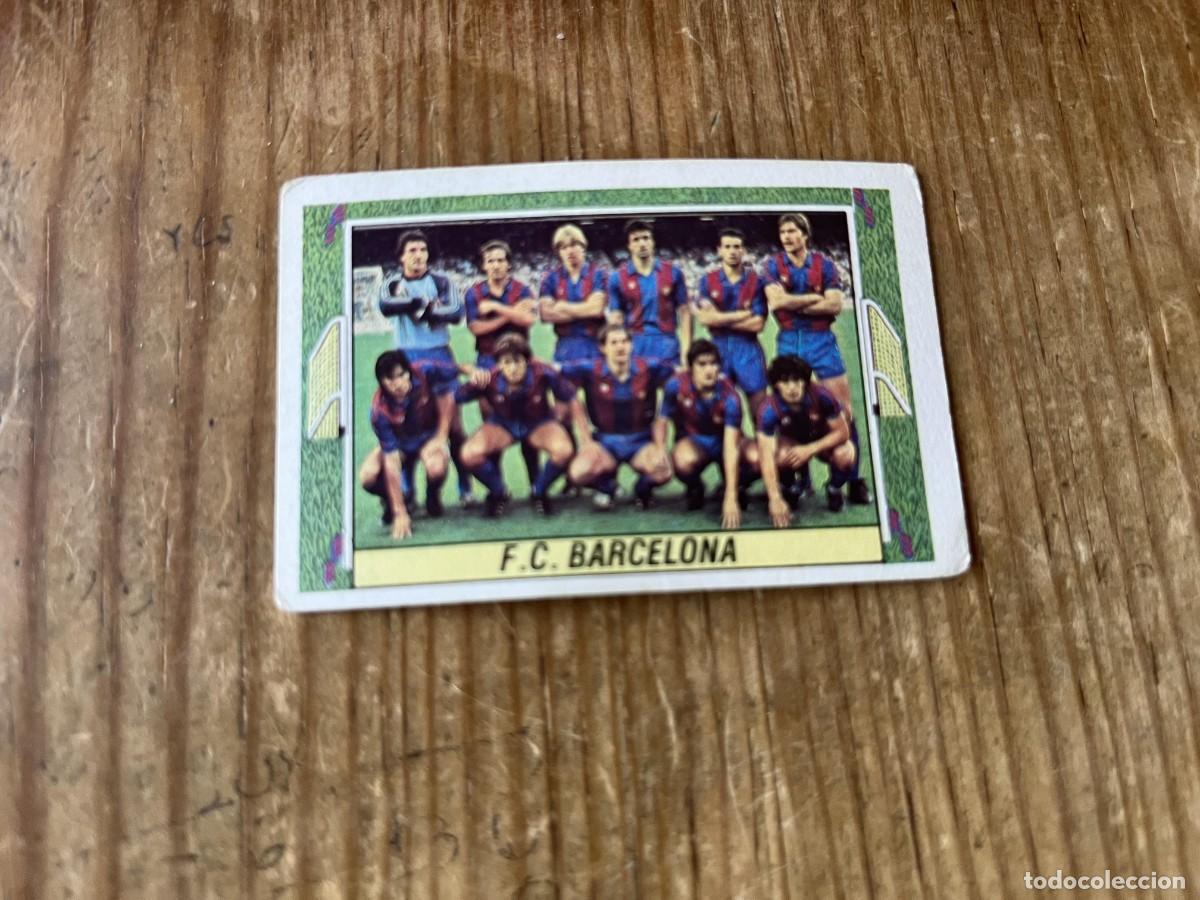 Cromos de Futebol: CROMO SIN PEGAR NUNCA PEGADO ALBUM LIGA ESTE 84 85 1984 1985 BARCELONA ALINEACION DIEGO MARADONA