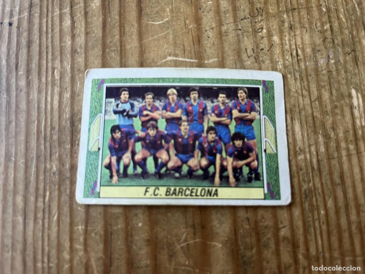 Cromos de Futebol: CROMO SIN PEGAR NUNCA PEGADO ALBUM LIGA ESTE 84 85 1984 1985 BARCELONA ALINEACION DIEGO MARADONA