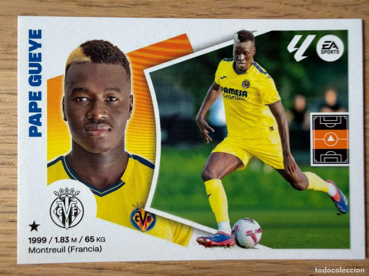 Cromos de Futebol: 16 PAPE GUEYE VILLARREAL 24 25 2024 2025 LIGA EA SPORTS COLECCIONES ESTE SIN PEGAR STICKER
