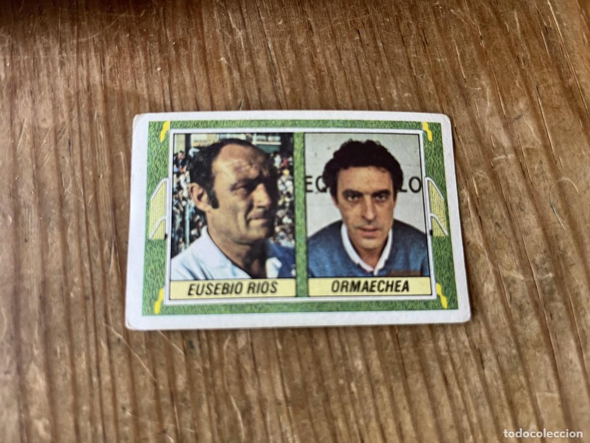 Cromos de Futebol: CROMO SIN PEGAR NUNCA PEGADO ALBUM LIGA ESTE 84 85 1984 1985 ENTRENADORES EUSEBIO RIOS