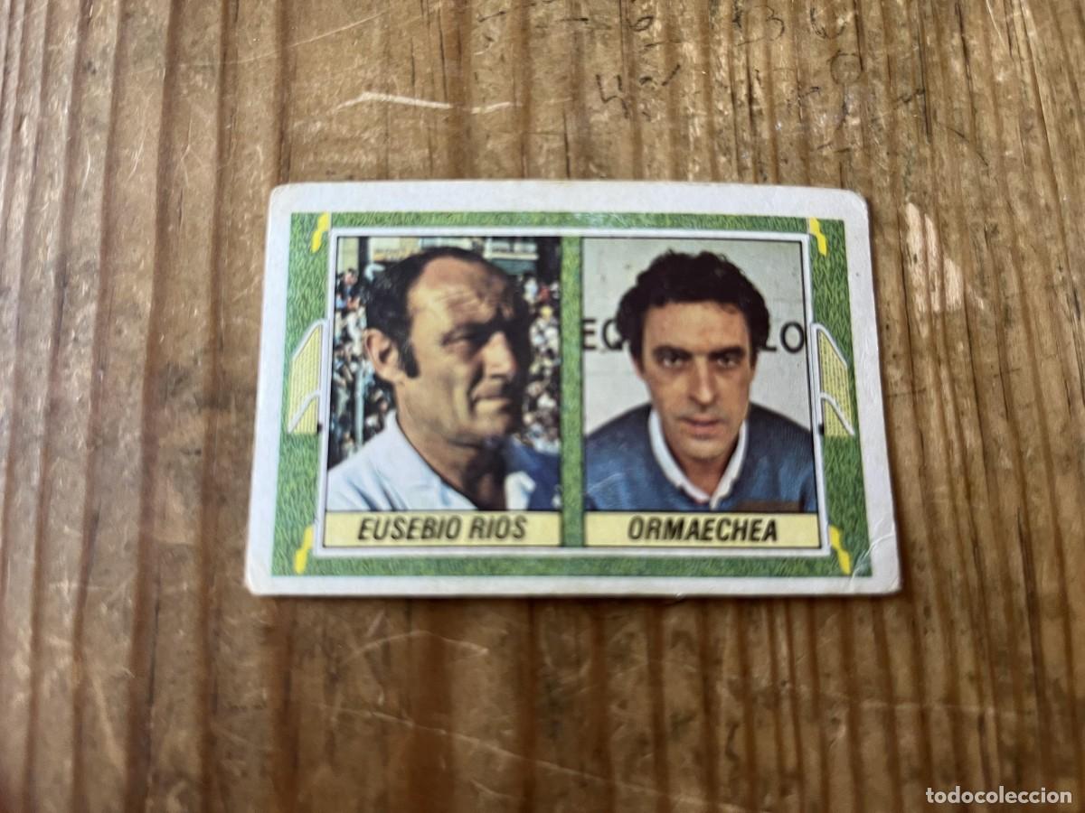 Cromos de f&uacute;tbol: CROMO SIN PEGAR NUNCA PEGADO ALBUM LIGA ESTE 84 85 1984 1985 ENTRENADORES EUSEBIO RIOS