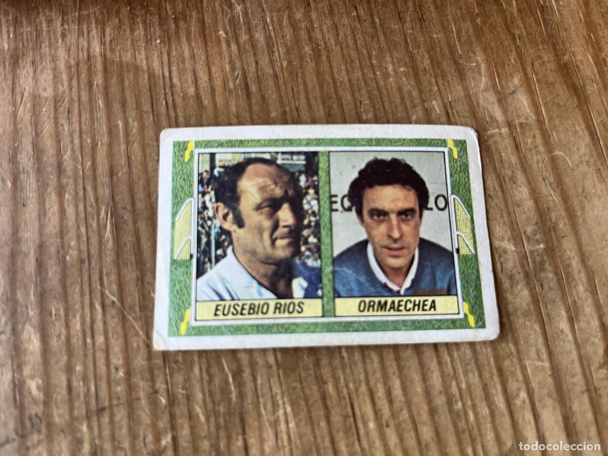 Cromos de f&uacute;tbol: CROMO SIN PEGAR NUNCA PEGADO ALBUM LIGA ESTE 84 85 1984 1985 ENTRENADORES EUSEBIO RIOS