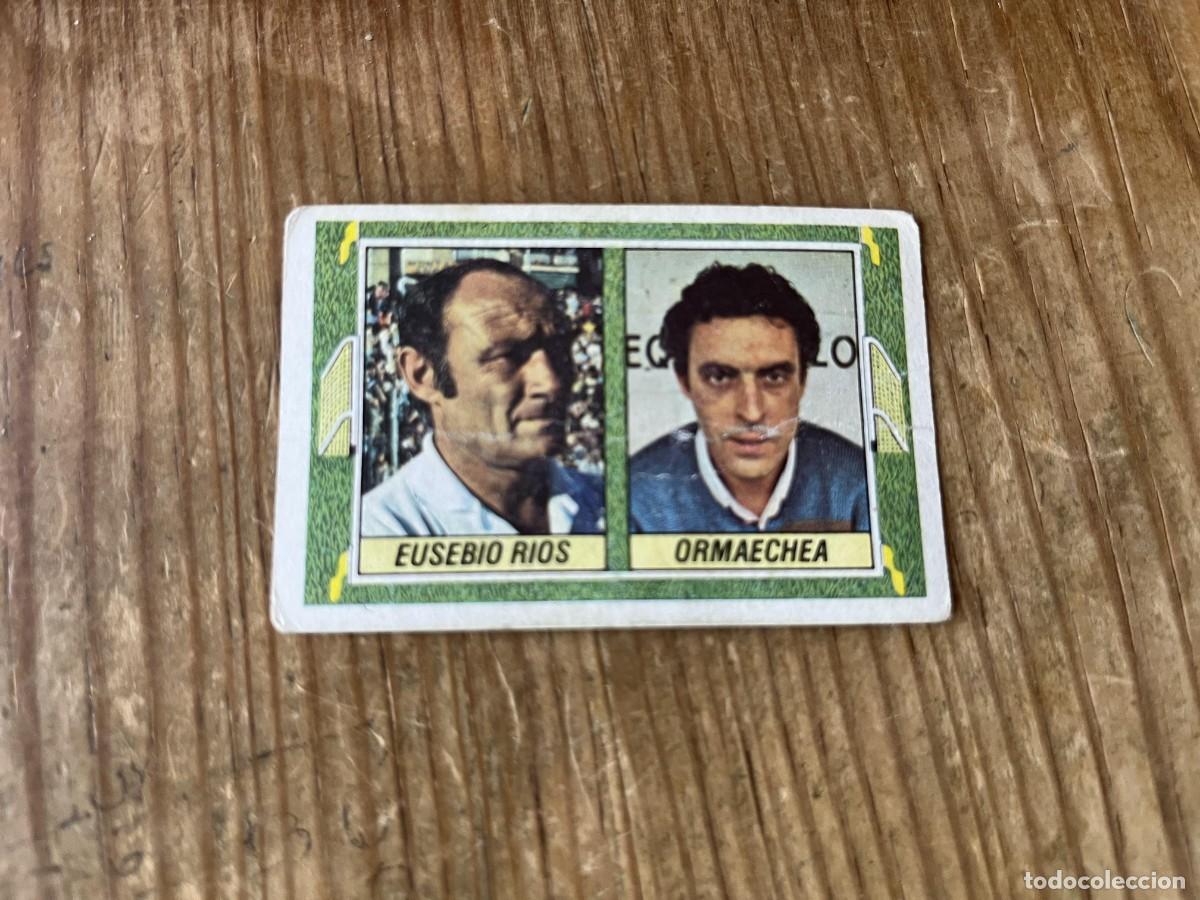 Cromos de f&uacute;tbol: CROMO SIN PEGAR NUNCA PEGADO ALBUM LIGA ESTE 84 85 1984 1985 ENTRENADORES EUSEBIO RIOS