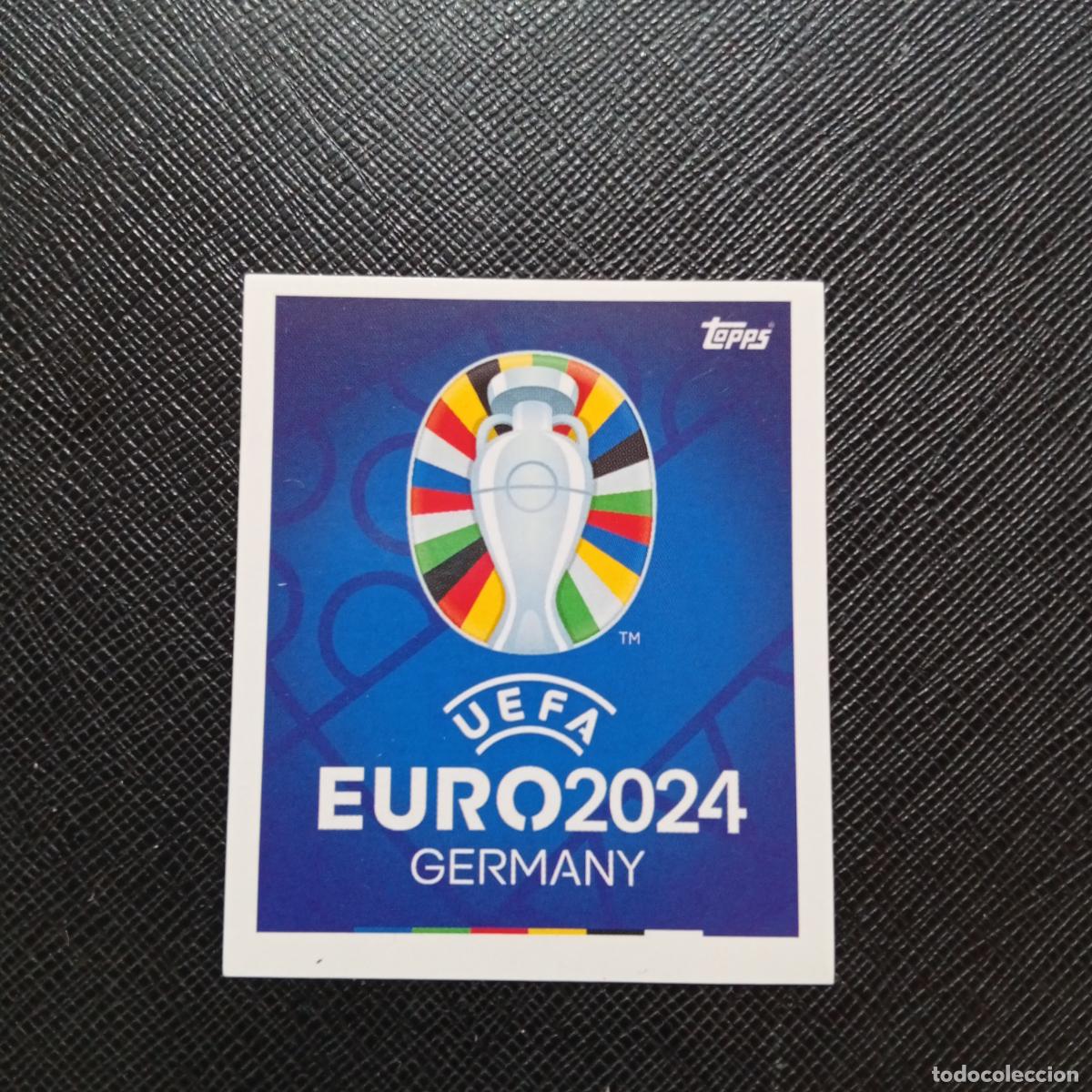 Cromos de f&uacute;tbol: 1 LOGO UEFA TOPPS EUROCOPA ALEMANIA 2024 EURO CROMO FUTBOL 24 - SIN PEGAR - A194 PG51