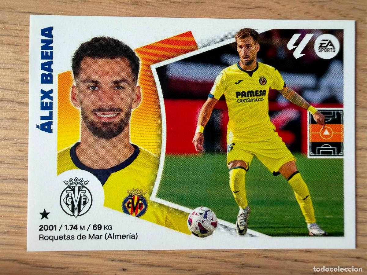 Cromos de f&uacute;tbol: 15 ALEX BAENA VILLARREAL 24 25 2024 2025 LIGA EA SPORTS COLECCIONES ESTE SIN PEGAR STICKER