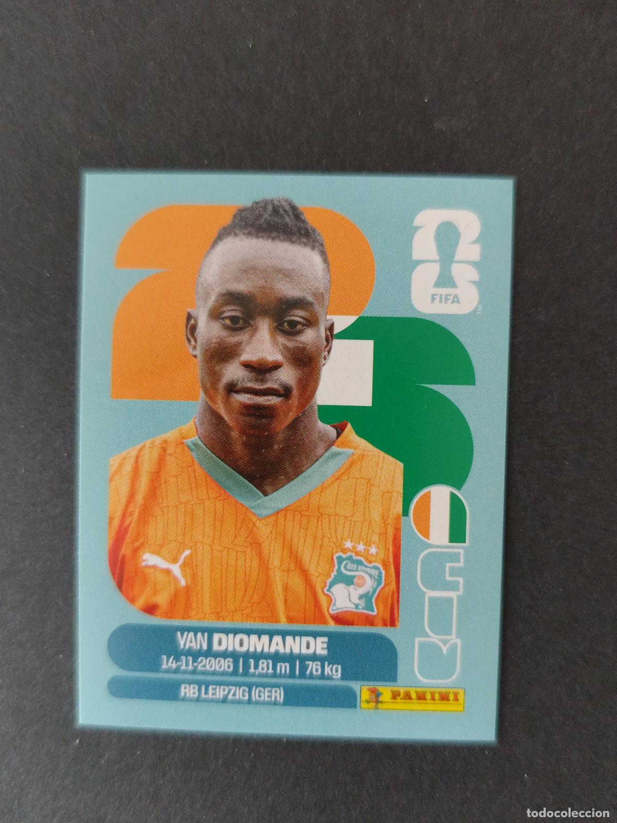 Cromos de f&uacute;tbol: CIV18 YAN DIOMANDE 18 COSTA DE MARFIL MUNDIAL FIFA WORLD CUP 2026 STICKER PANINI SIN PEGAR