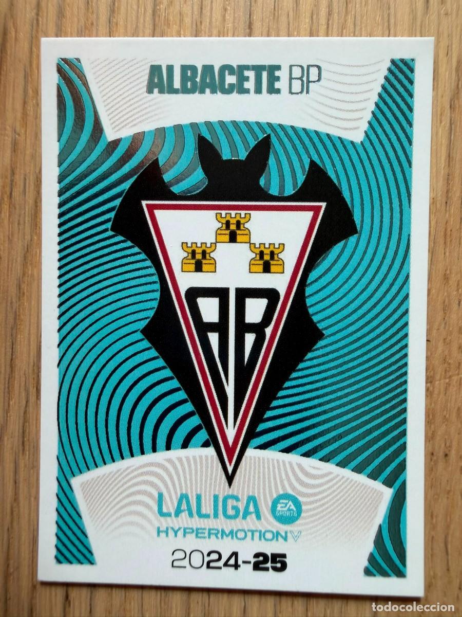 Figurine di Calcio: 1 ESCUDO ALBACETE 24 25 2024 2025 LIGA EA SPORTS HYPERMOTION COLECCIONES ESTE SIN PEGAR STICKER