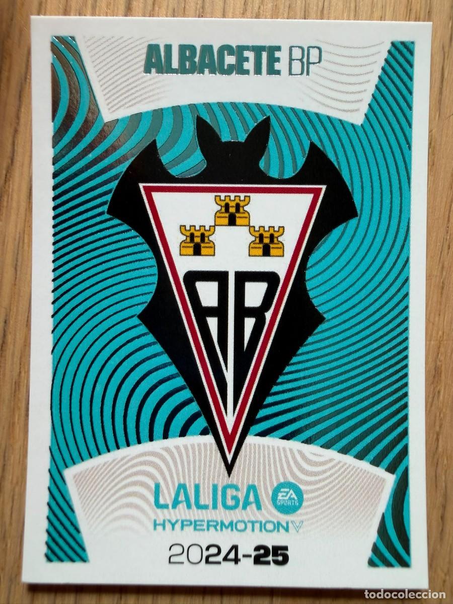 Figurine di Calcio: 1 ESCUDO ALBACETE 24 25 2024 2025 LIGA EA SPORTS HYPERMOTION COLECCIONES ESTE SIN PEGAR STICKER