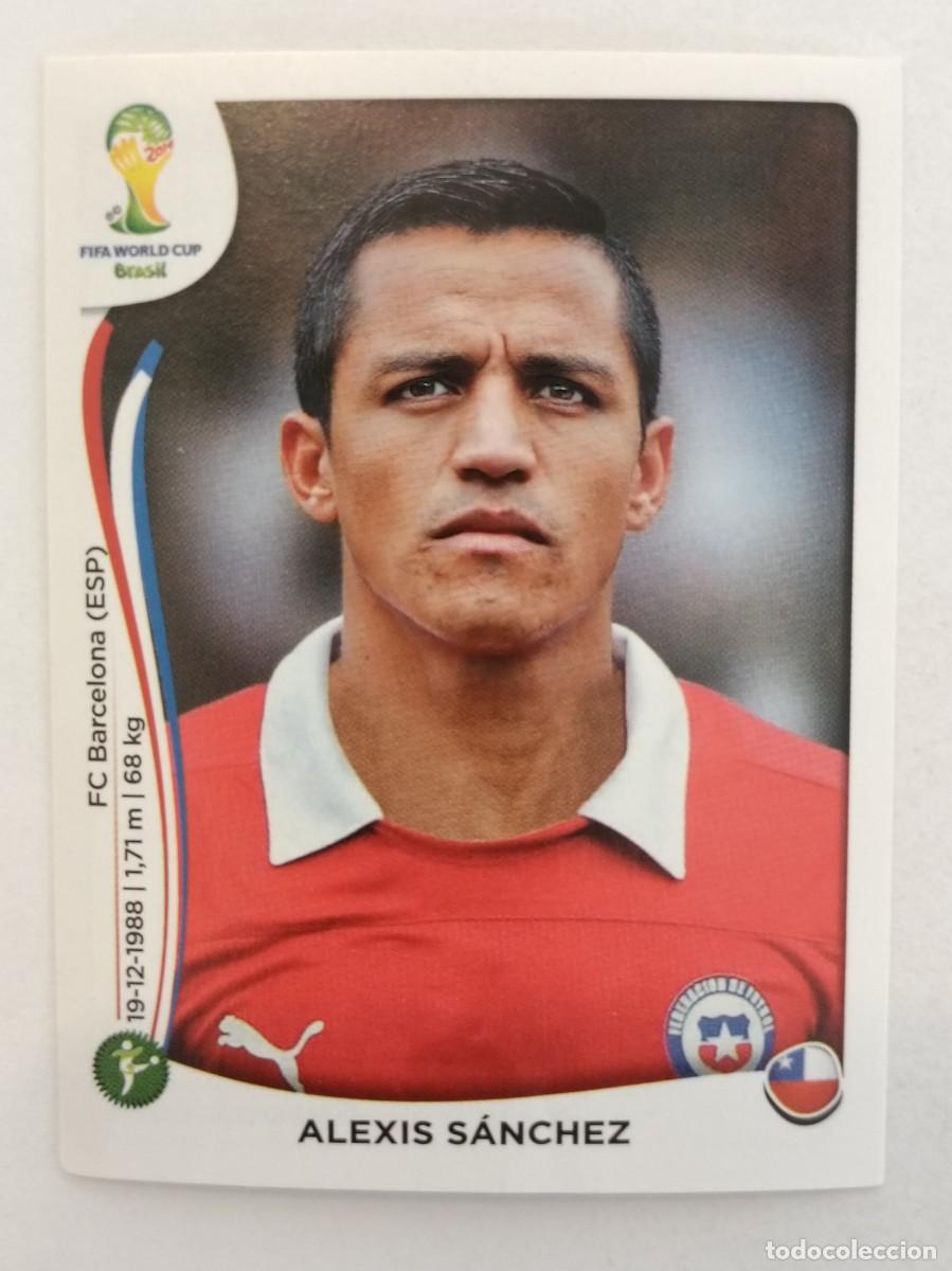 Cromos de Futebol: #164 ALEXIS SANCHEZ (CHILE) MUNDIAL BRASIL 2014 PANINI