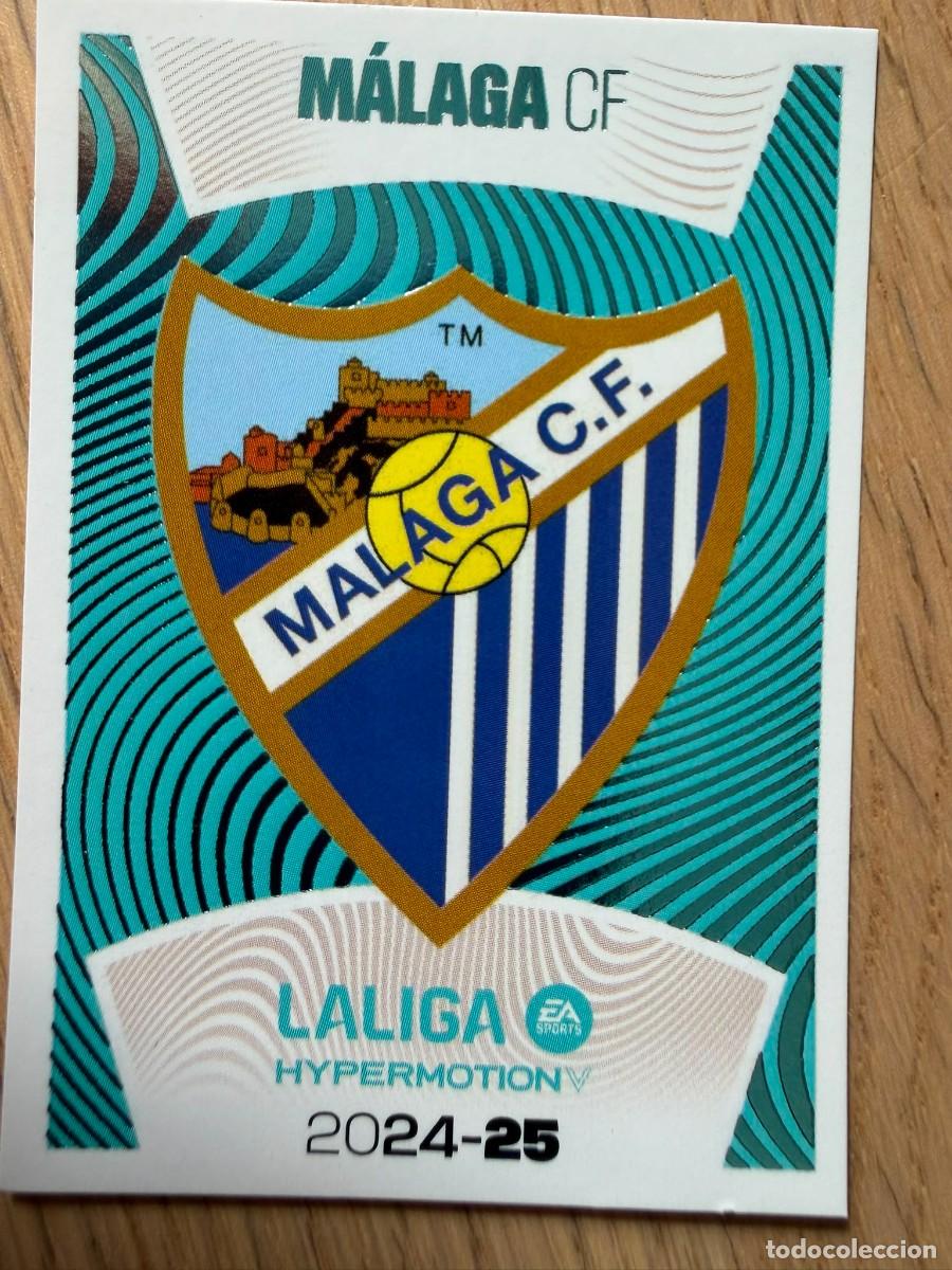 Cromos de Futebol: 16 ESCUDO MALAGA 24 25 2024 2025 LIGA EA SPORTS HYPERMOTION COLECCIONES ESTE SIN PEGAR STICKER