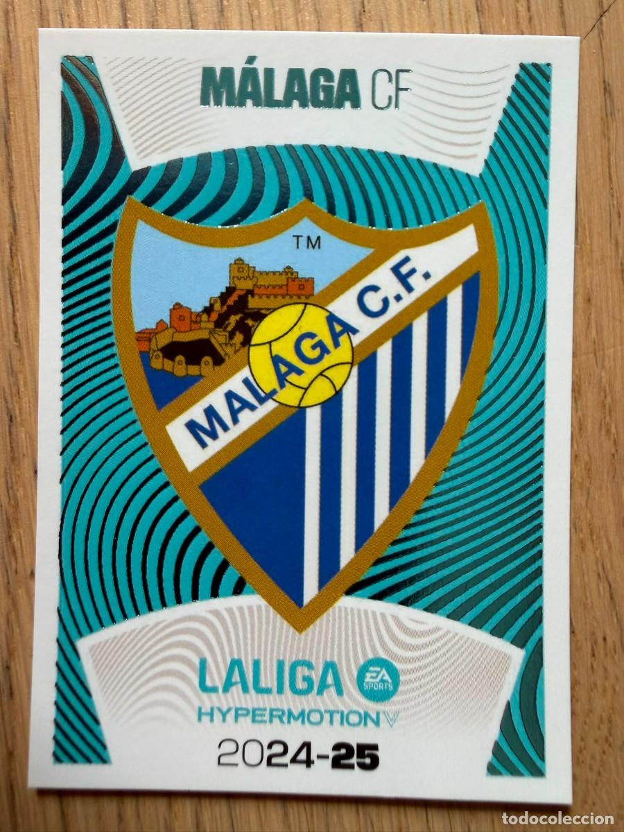 Cromos de Futebol: 16 ESCUDO MALAGA 24 25 2024 2025 LIGA EA SPORTS HYPERMOTION COLECCIONES ESTE SIN PEGAR STICKER
