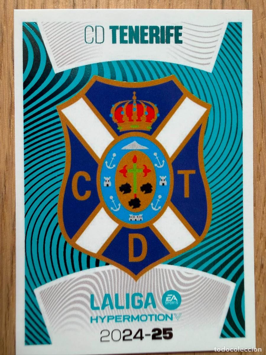 Cromos de Futebol: 21 ESCUDO TENERIFE 24 25 2024 2025 LIGA EA SPORTS HYPERMOTION COLECCIONES ESTE SIN PEGAR STICKER
