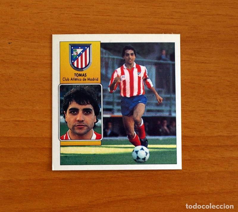 Cromos de Futebol: Atletico Madrid - Tom&aacute;s - Ediciones Este Liga 1992-1993, 92-93 - Nunca pegado