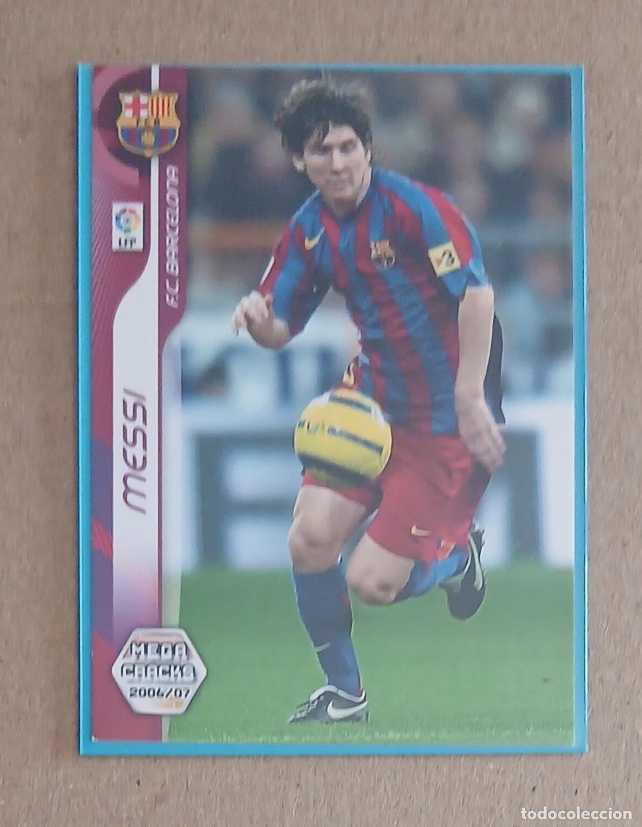 Cromos de Futebol: CROMO n&ordm; 54 MESSI BARCELONA MEGACRACKS 2006-2007 DE PANINI.