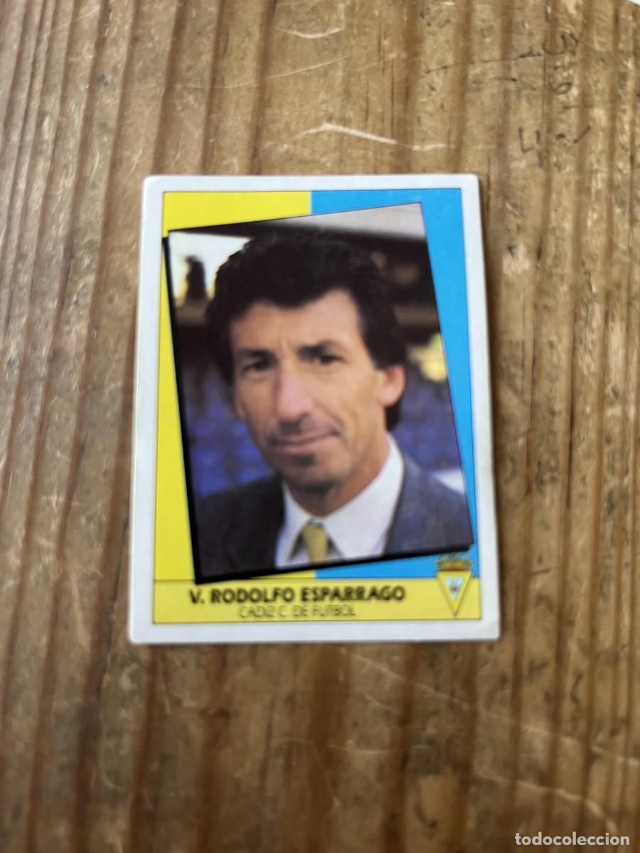 Cromos de f&uacute;tbol: CROMO SIN PEGAR NUNCA PEGADO ALBUM LIGA ESTE 87 88 1987 1988 ENTRENADOR CADIZ RODOLFO ESPARRAGO