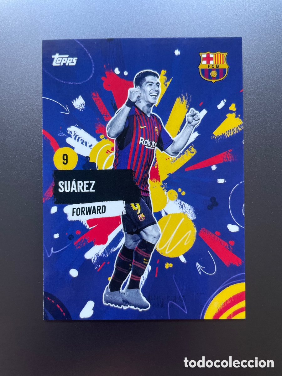 Cromos de f&uacute;tbol: Luis Suarez 33 Rumba FC Barcelona Team Set Topps 2024-25