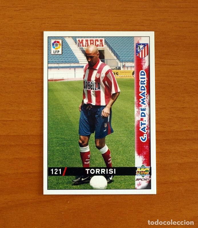 Figurine di Calcio: Atl&eacute;tico de Madrid - N&ordm; 121 Torrisi - Mundicromo Las Fichas de la Liga 1998-1999-98-99