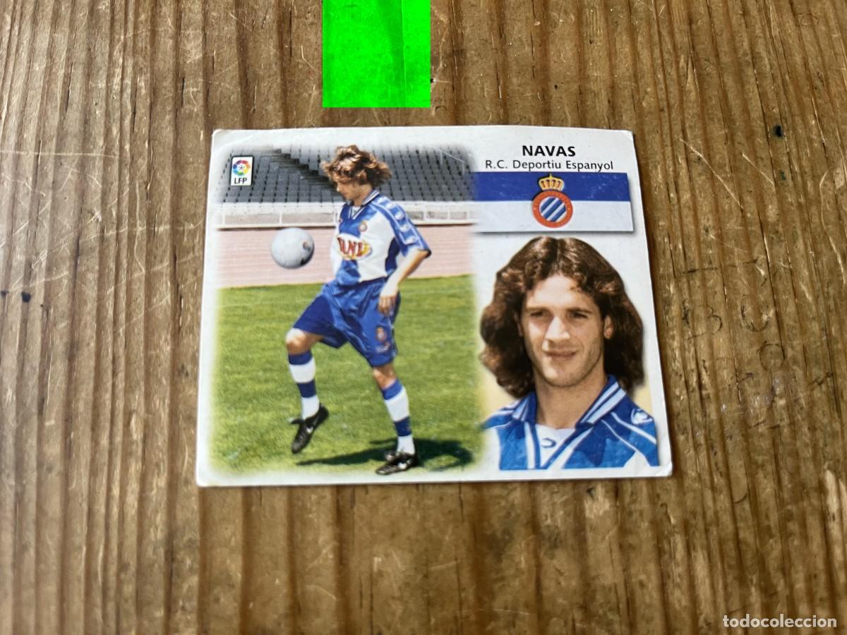 Cromos de Futebol: CROMO SIN PEGAR NUNCA PEGADO LIGA ESTE 99 00 1999 2000 COLOCA ESPA&Ntilde;OL ESPANYOL NAVAS