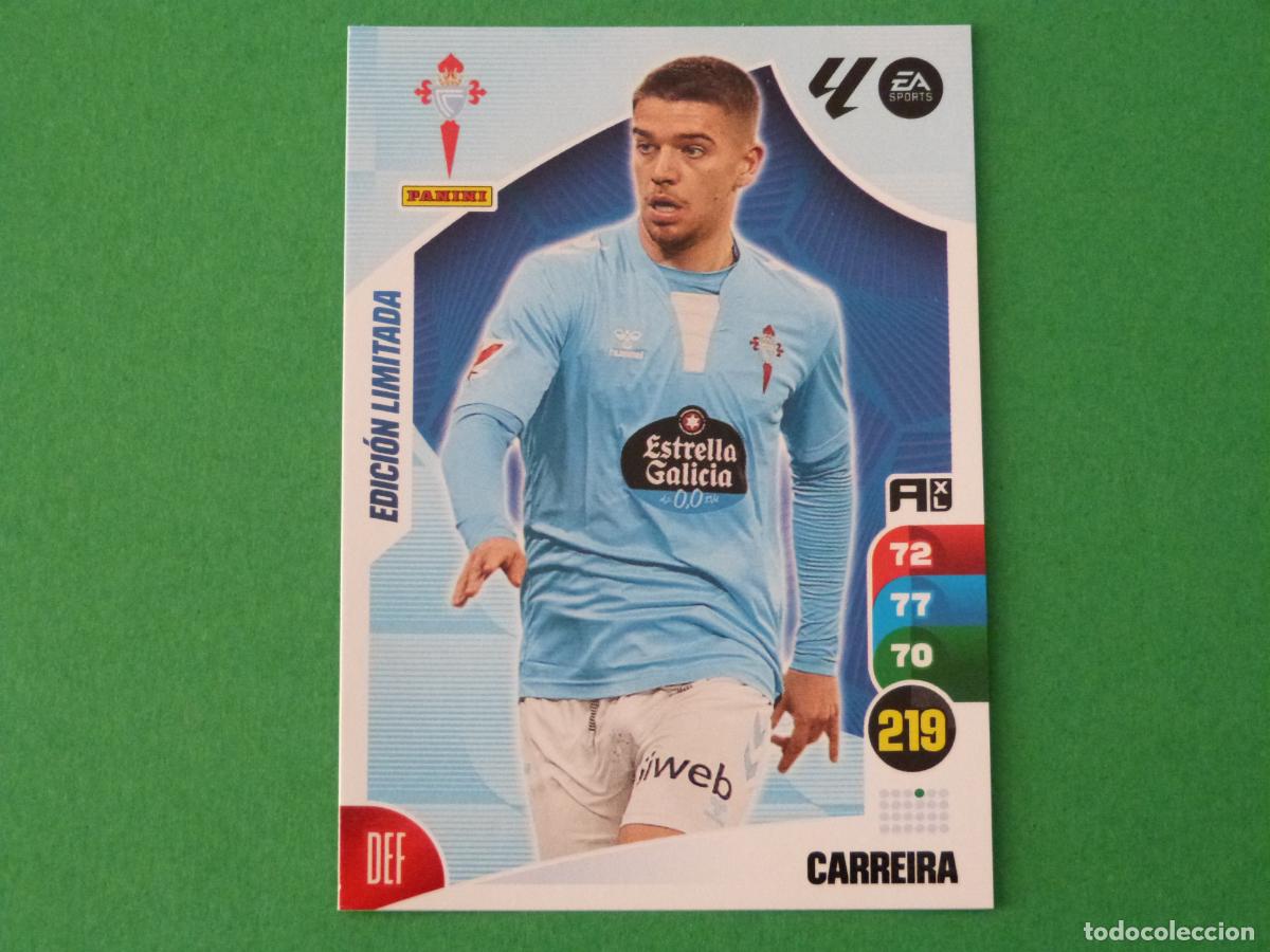 Cromos de Futebol: TRADING CARD FUTBOL CARREIRA CELTA DE VIGO EDICION LIMITADA LIGA ADRENALYN XL 2024-2025/24-25 PANINI