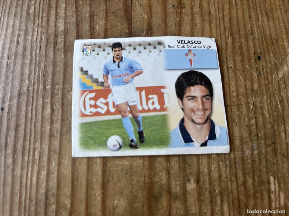 Cromos de Futebol: CROMO SIN PEGAR NUNCA PEGADO LIGA ESTE 99 00 1999 2000 COLOCA CELTA VIGO VELASCO