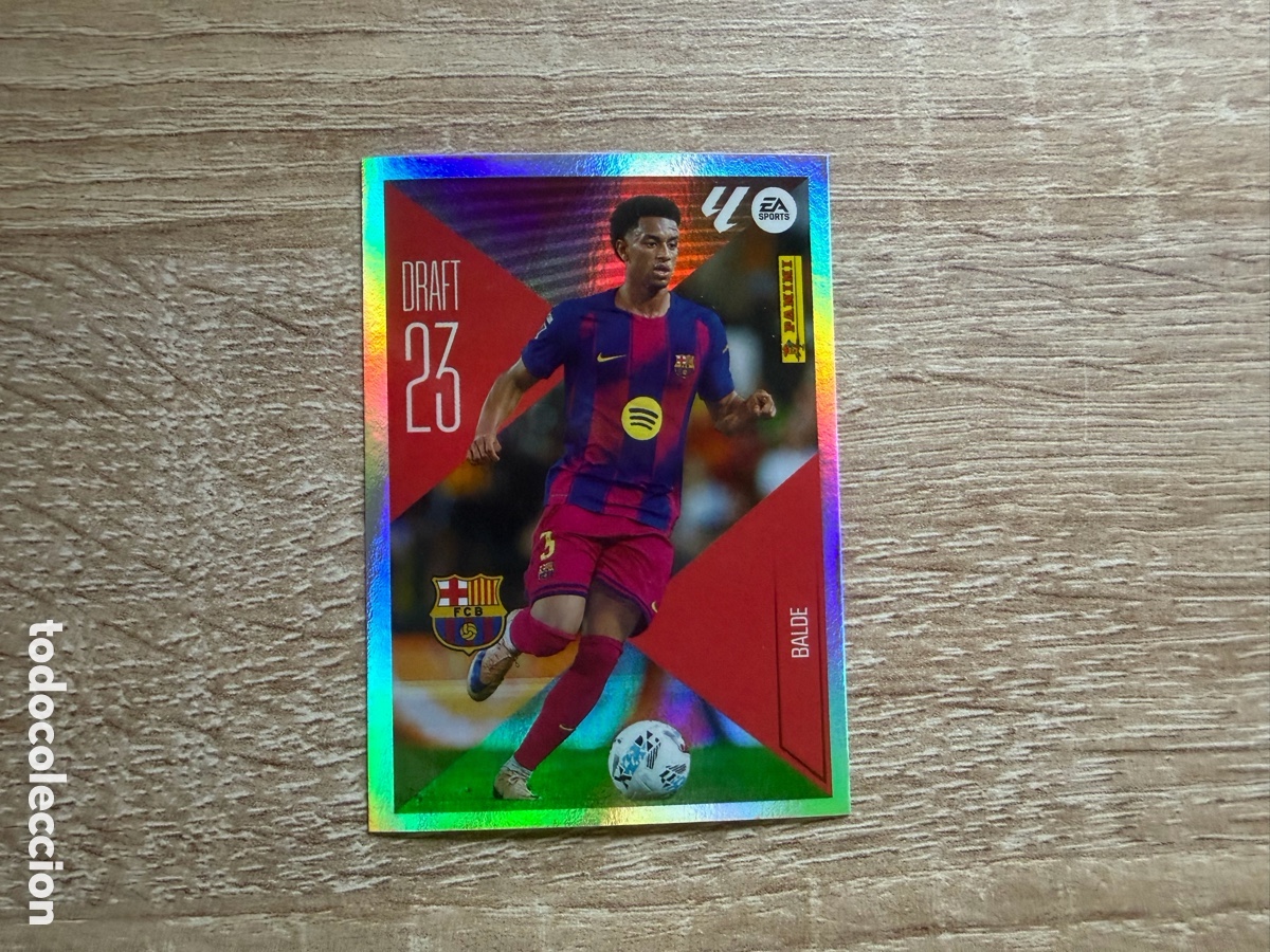 Cromos de f&uacute;tbol: 2 BALDE DRAFT 23 LIGA ESTE EDICIONES ESTE 2026 2027 26 27 FC BARCELONA