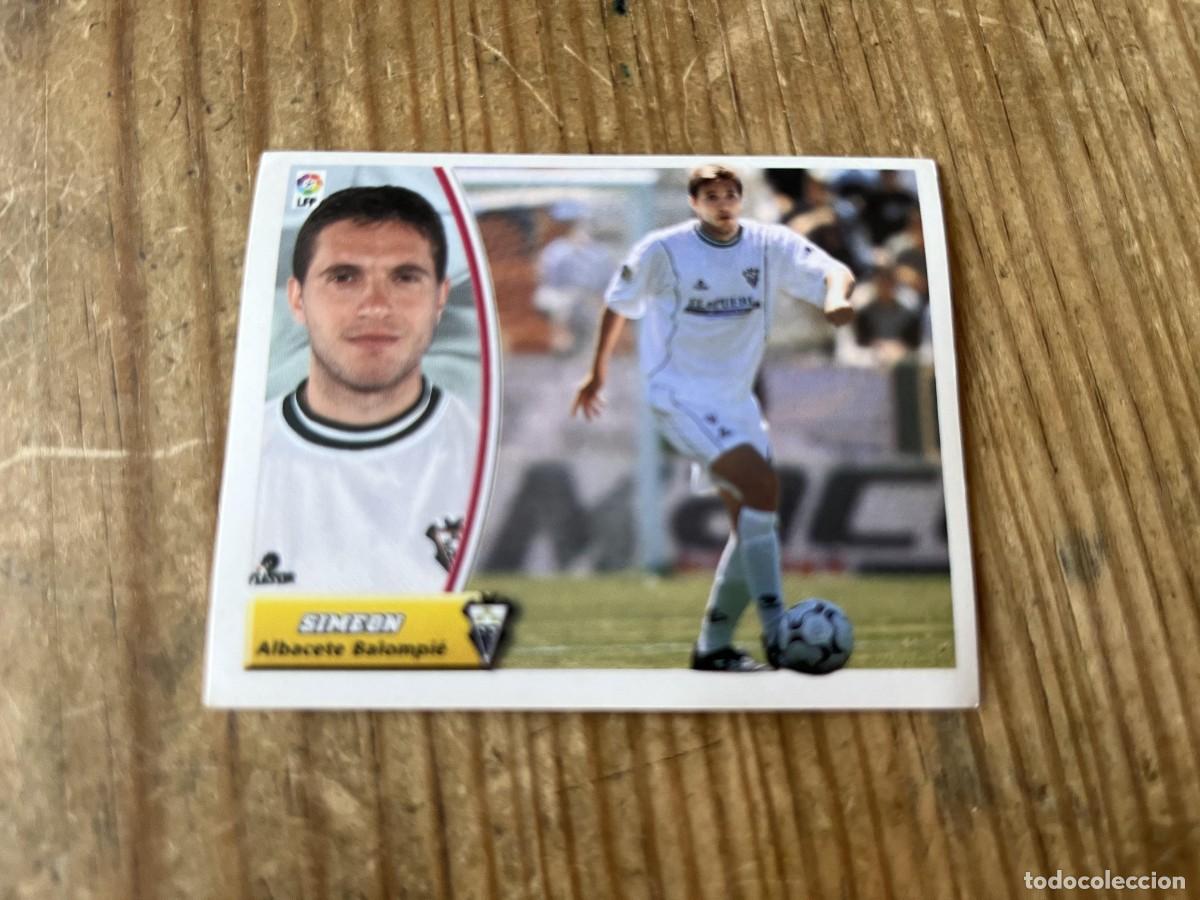 Cromos de f&uacute;tbol: CROMO SIN PEGAR NUNCA PEGADO ALBUM LIGA ESTE 03 04 2003 2004 ALBACETE SIMEON