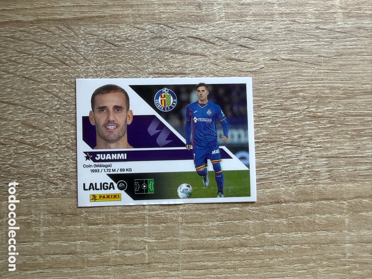 Cromos de f&uacute;tbol: 16 JUANMI SEGUNDA EDICI&Oacute;N LIGA ESTE EDICIONES ESTE 2026 2027 26 27 GETAFE