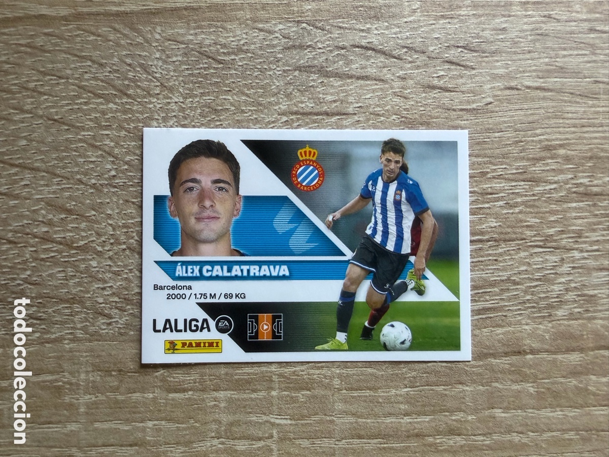 Football Stickers: 2 CALATRAVA &Uacute;LTIMOS FICHAJES LIGA ESTE EDICIONES ESTE 2026 2027 26 27 ESPANYOL ESPA&Ntilde;OL