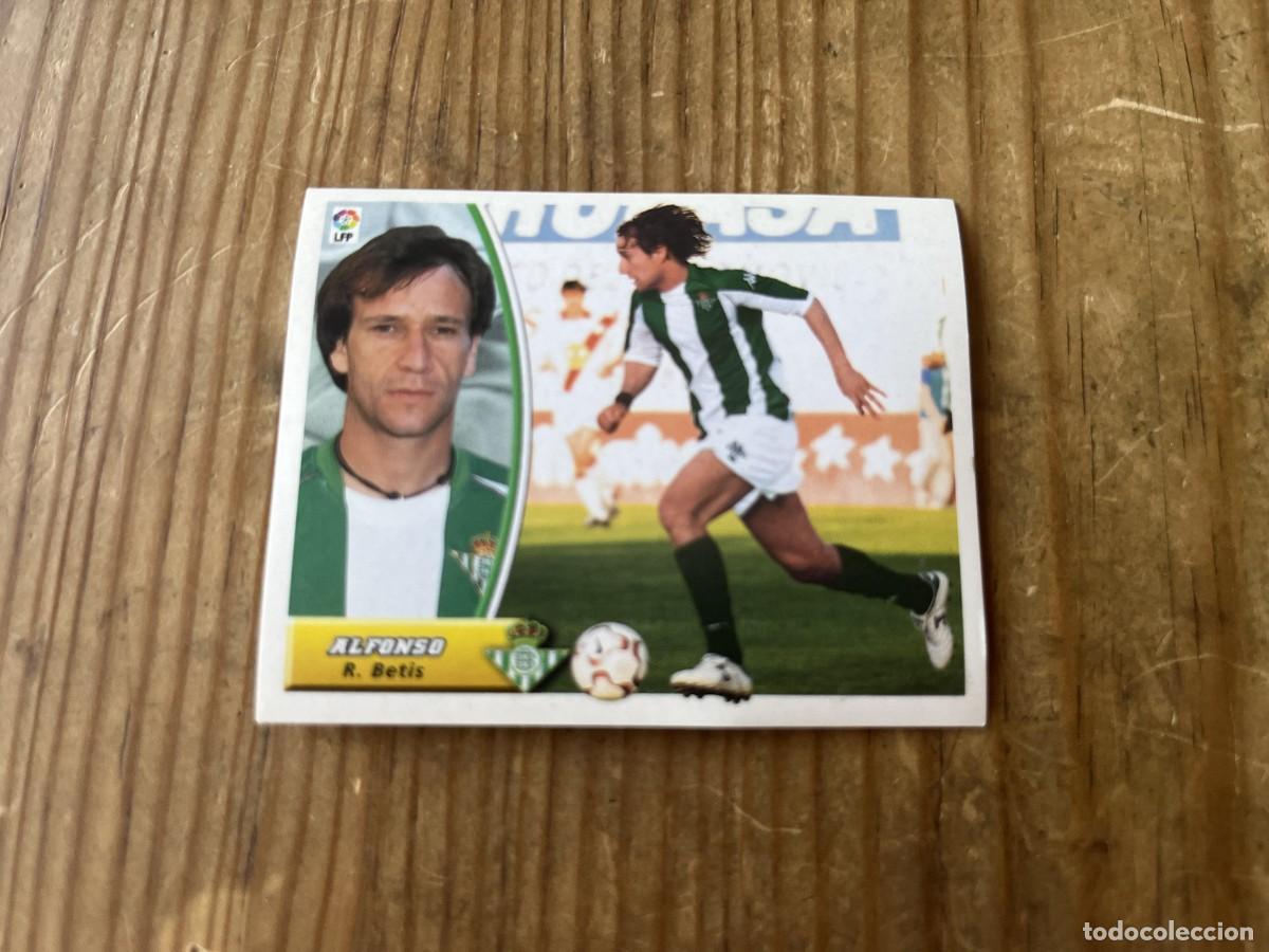 Football Stickers: CROMO SIN PEGAR NUNCA PEGADO ALBUM LIGA ESTE 03 04 2003 2004 REAL BETIS ALFONSO