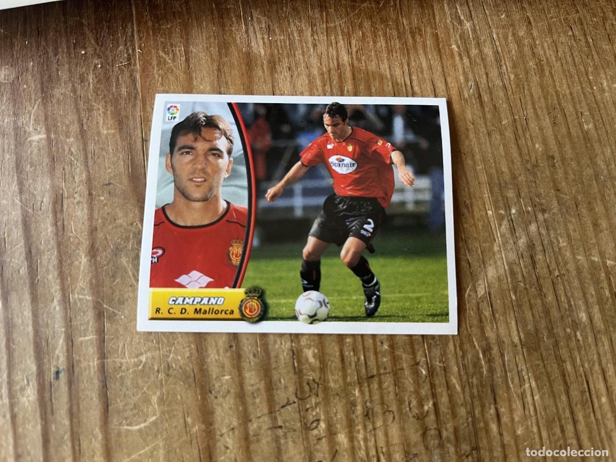 Cromos de f&uacute;tbol: CROMO SIN PEGAR NUNCA PEGADO ALBUM LIGA ESTE 03 04 2003 2004 MALLORCA CAMPANO