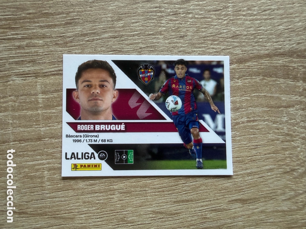 Cromos de f&uacute;tbol: 17 BRUGU&Eacute; LIGA ESTE EDICIONES ESTE 2026 2027 26 27 LEVANTE