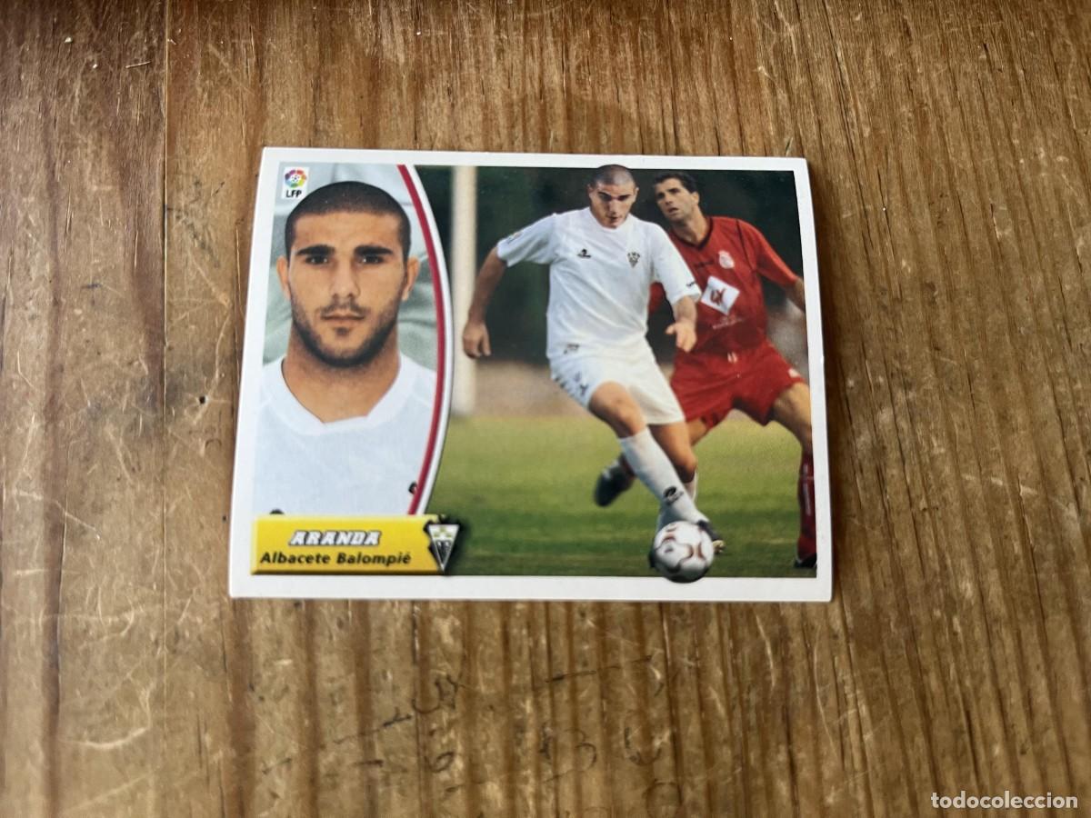 Cromos de f&uacute;tbol: CROMO SIN PEGAR NUNCA PEGADO ALBUM LIGA ESTE 03 04 2003 2004 .COLOCA ALBACETE ARANDA