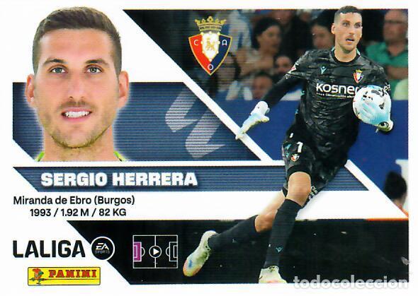 Cromos de Futebol: CROMO PANINI LIGA ESTE 26 27 - N&ordm; 3 - SERGIO HERRERA - OSASUNA