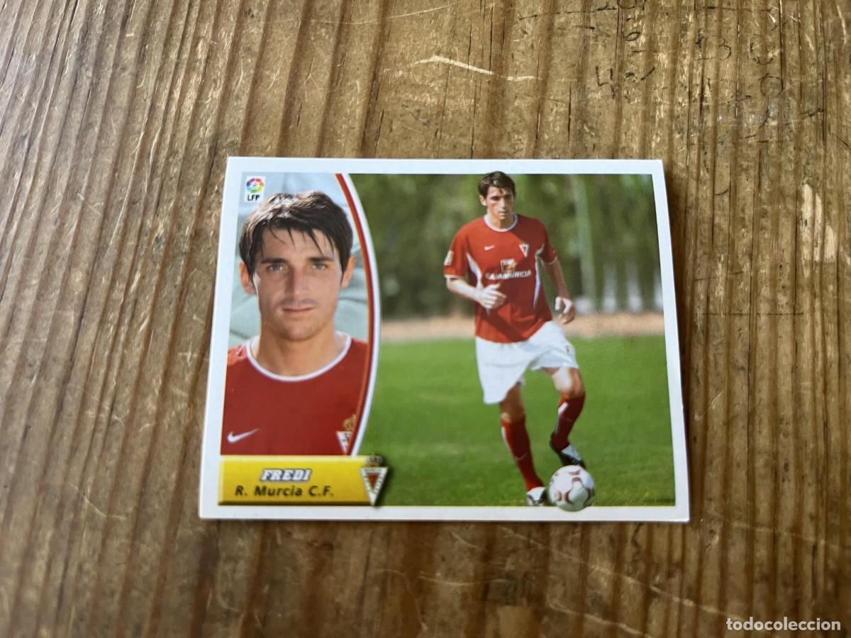 Cromos de Futebol: CROMO SIN PEGAR NUNCA PEGADO ALBUM LIGA ESTE 03 04 2003 2004 COLOCA REAL MURCIA FREDI