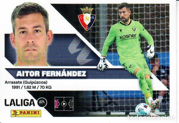 Cromos de Futebol: CROMO PANINI LIGA ESTE 26 27 - N&ordm; 4 - AITOR FERN&Aacute;NDEZ - OSASUNA