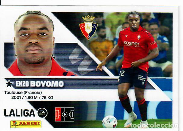 Cromos de Futebol: CROMO PANINI LIGA ESTE 26 27 - N&ordm; 6 - BOYOMO - OSASUNA
