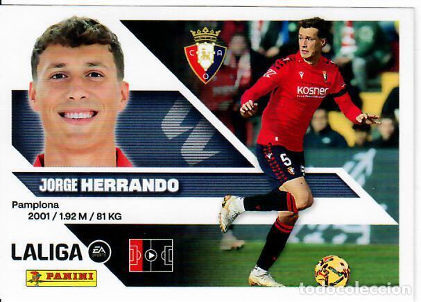 Cromos de Futebol: CROMO PANINI LIGA ESTE 26 27 - N&ordm; 7 - HERRANDO - OSASUNA