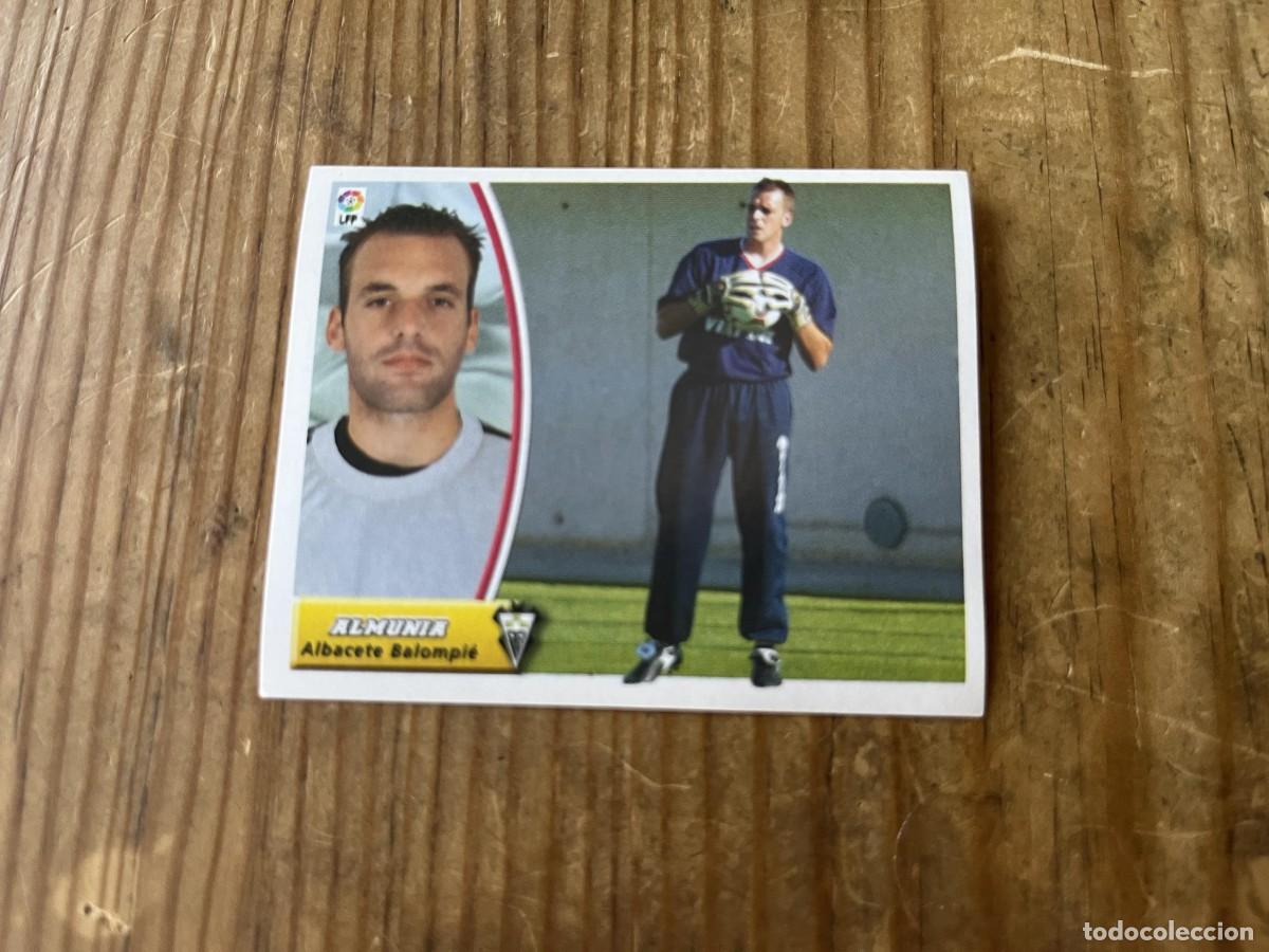Cromos de Futebol: CROMO SIN PEGAR NUNCA PEGADO ALBUM LIGA ESTE 03 04 2003 2004 ULTIMO FICHAJES # 9 ALBACETE ALMUNIA