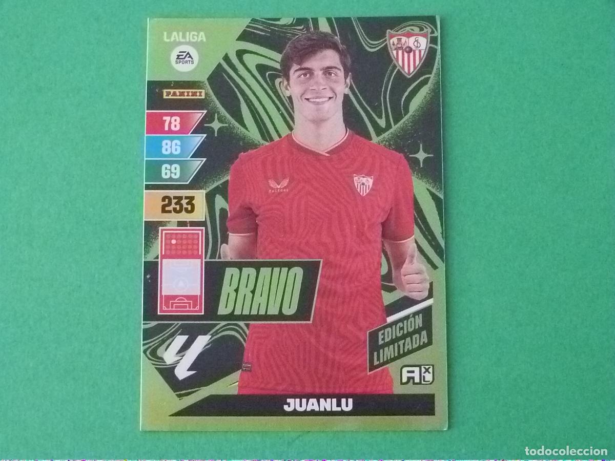 Cromos de Futebol: TRADING CARD FUTBOL JUANLU SEVILLA F.C. EDICION LIMITADA LIGA ADRENALYN XL 2023-2024/23-24