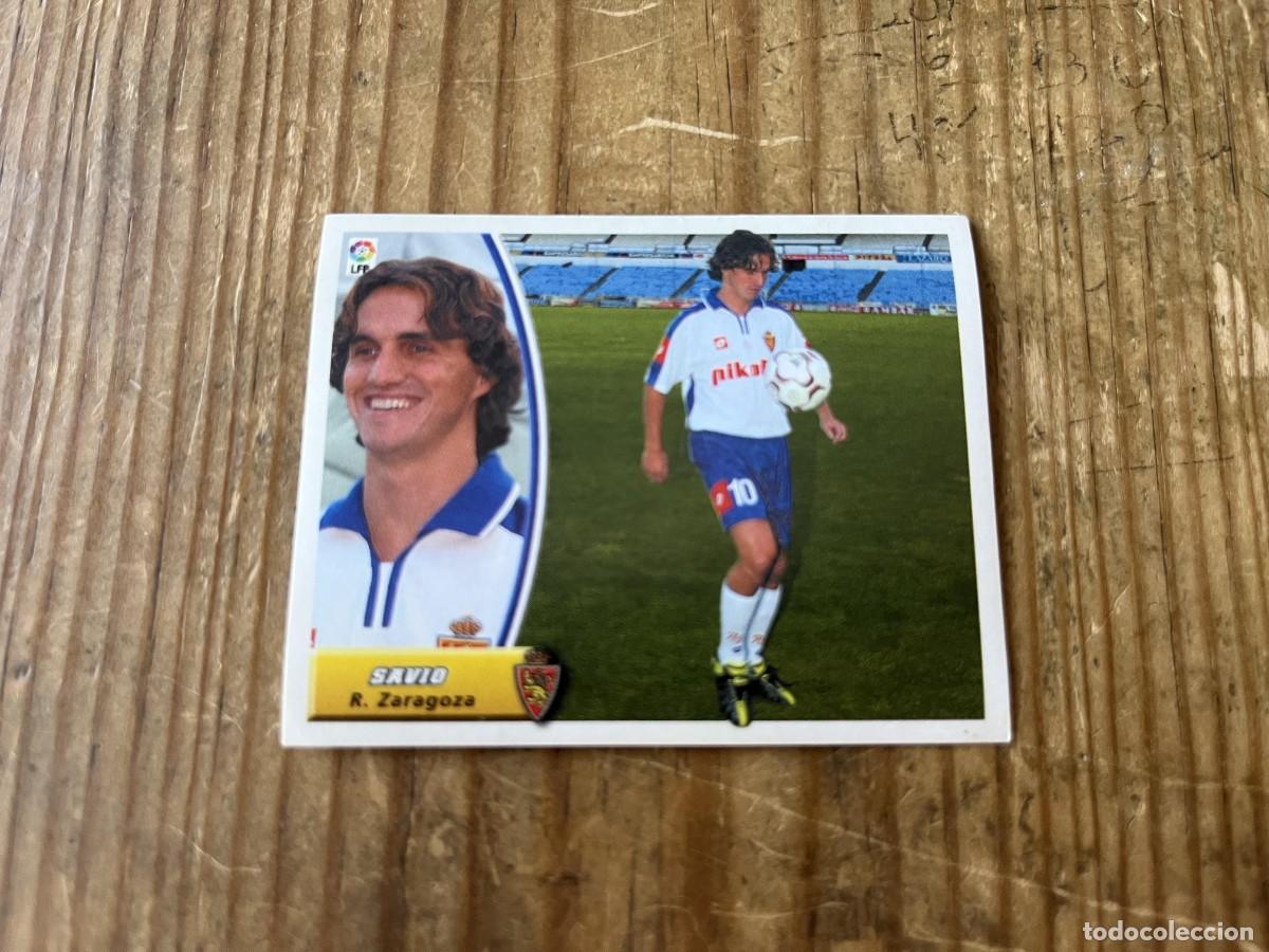 Cromos de Futebol: CROMO SIN PEGAR NUNCA PEGADO ALBUM LIGA ESTE 03 04 2003 2004 ULTIMO FICHAJES # 18 ZARAGOZA SAVIO