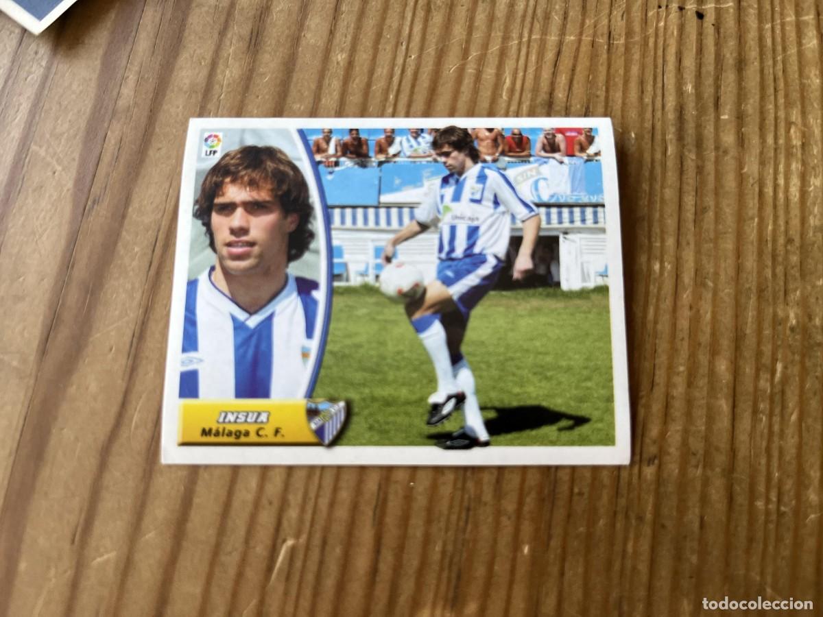 Cromos de f&uacute;tbol: CROMO SIN PEGAR NUNCA PEGADO ALBUM LIGA ESTE 03 04 2003 2004 ULTIMO FICHAJES # 21 MALAGA INSUA