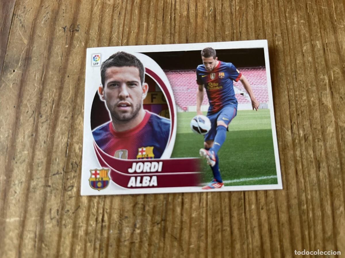 Figurine di Calcio: CROMO SIN PEGAR NUNCA PEGADO ALBUM LIGA ESTE 12 13 2012 2013 ULTIMOS FICHAJES 2 BARCELONA JORDI ALBA