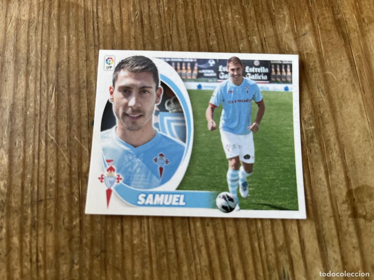 Cromos de f&uacute;tbol: CROMO SIN PEGAR NUNCA PEGADO ALBUM LIGA ESTE 12 13 2012 2013 ULTIMOS FICHAJES # 5 CELTA VIGO SAMUEL