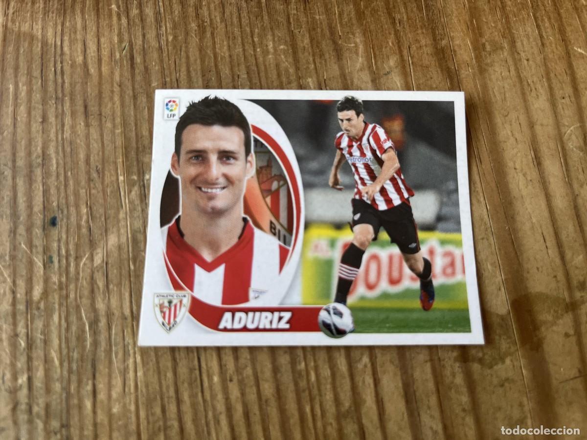 Cromos de f&uacute;tbol: CROMO SIN PEGAR NUNCA PEGADO LIGA ESTE 12 13 2012 2013 ULTIMOS FICHAJES # 6 ATHLETIC BILBAO ADURIZ