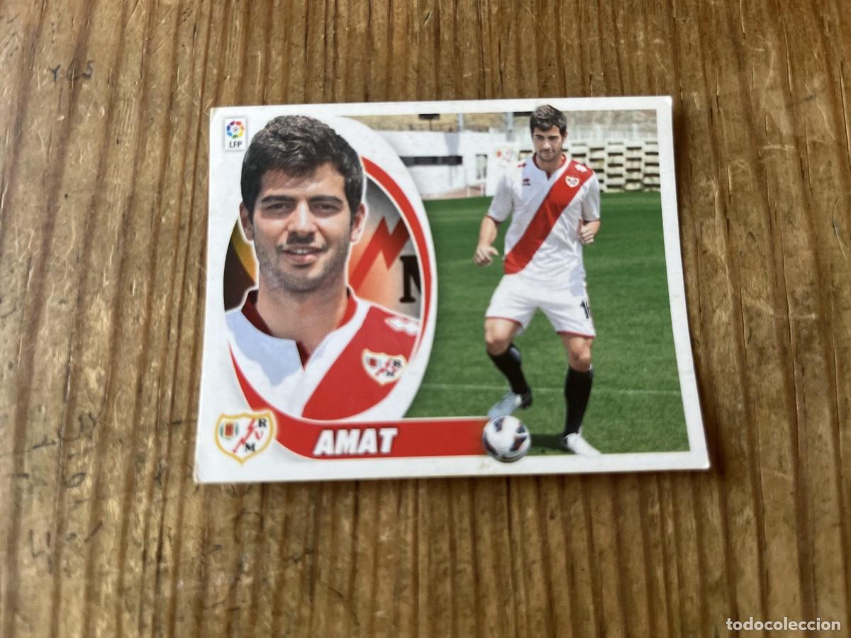 Cromos de f&uacute;tbol: CROMO SIN PEGAR NUNCA PEGADO LIGA ESTE 12 13 2012 2013 ULTIMOS FICHAJES # 12 RAYO VALLECANO AMAT