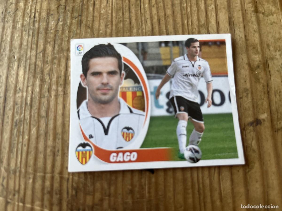 Cromos de f&uacute;tbol: CROMO SIN PEGAR NUNCA PEGADO ALBUM LIGA ESTE 12 13 2012 2013 ULTIMOS FICHAJES # 17 VALENCIA GAGO